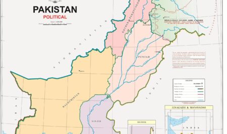 PM unveils new political map of Pakistan